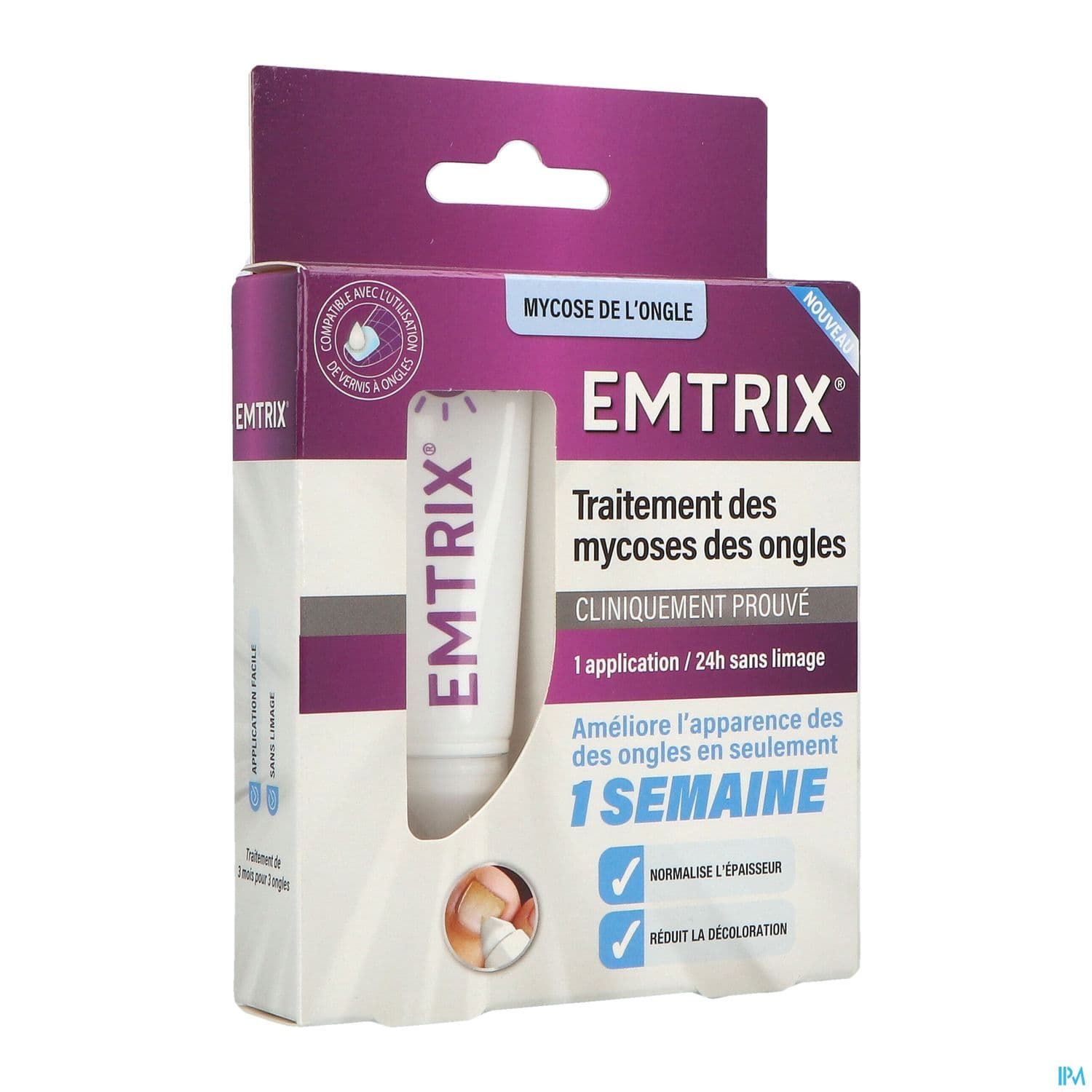 Emtrix Stylo Traitement Mycose Ongles 10ml