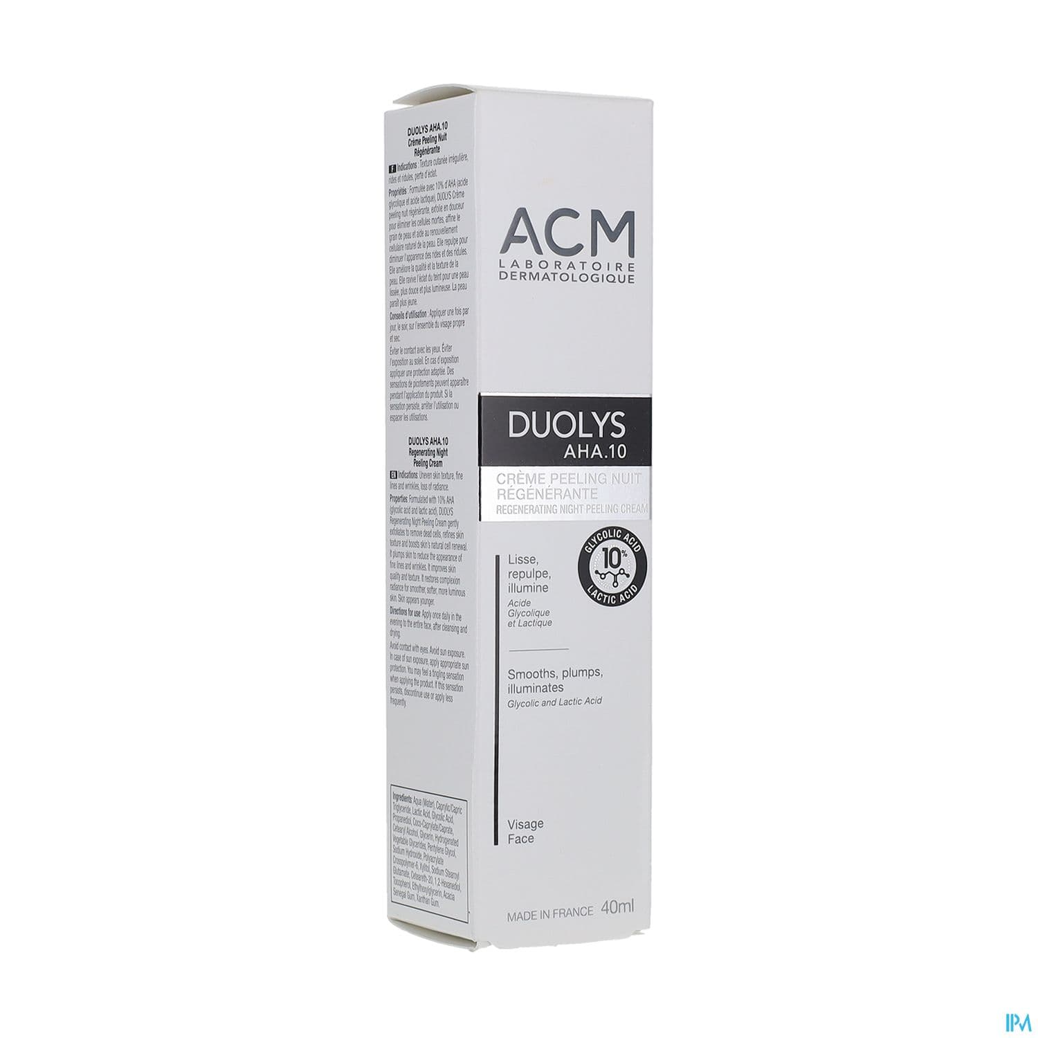 ACM DUOLYS AHA10 CR PEELING NT40ML — Grande Pharmacie de Villeurbanne