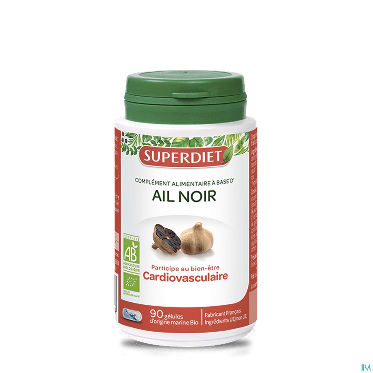 Superdiet Ail Noir Bio Gelule 90