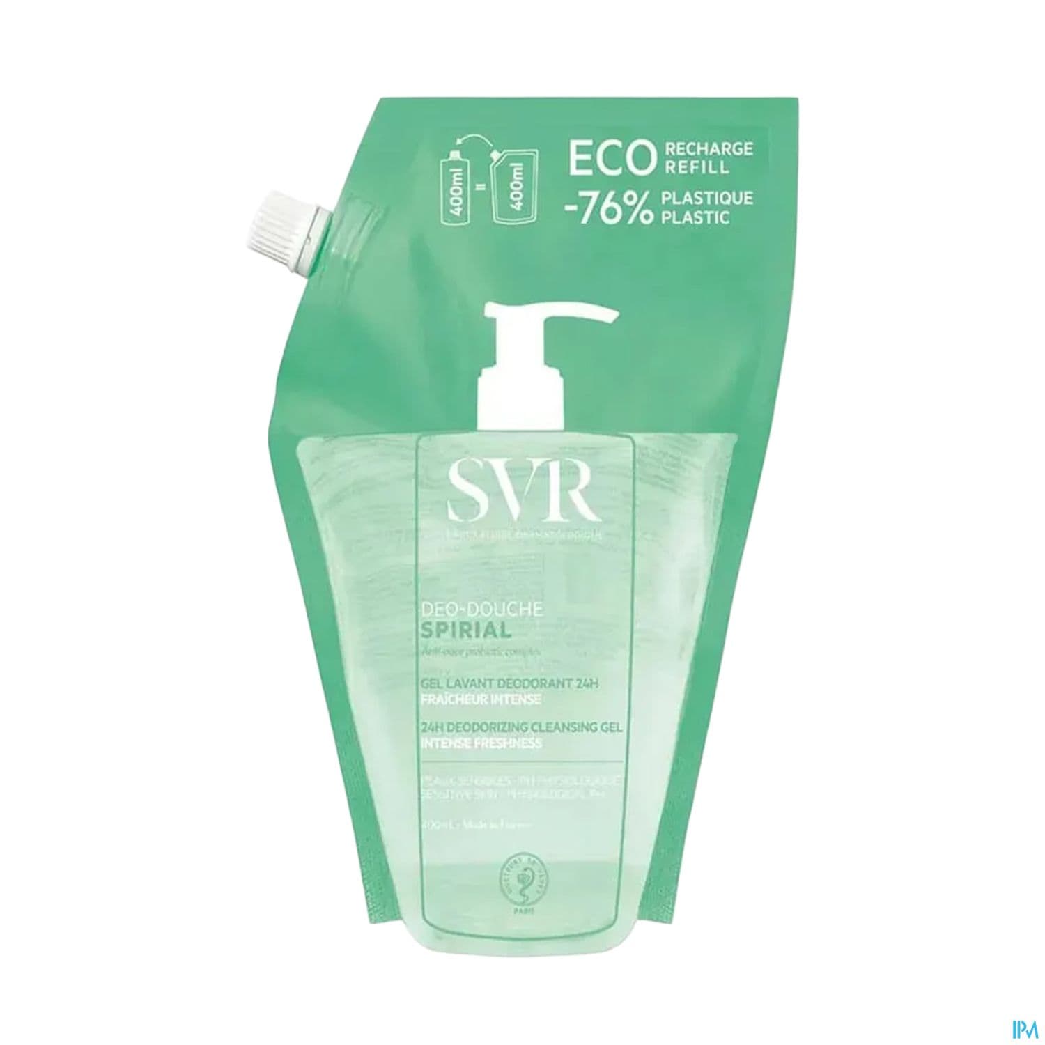 Svr Spirial Deo Douche 400ml Recharge — PHARMACIE DE LA GARE Nancy