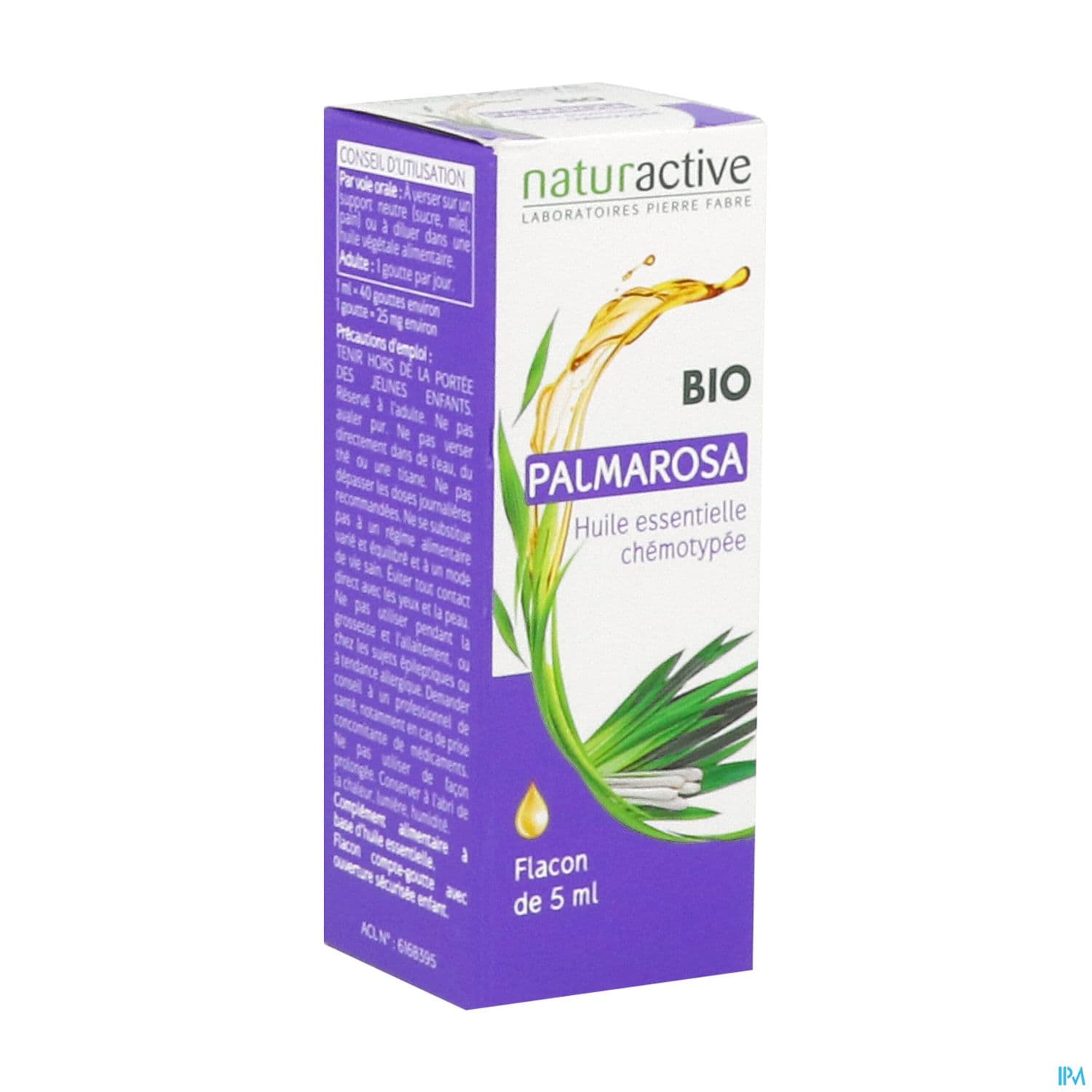 NATURACTIVE HE PALMAROSA BIO 5ML