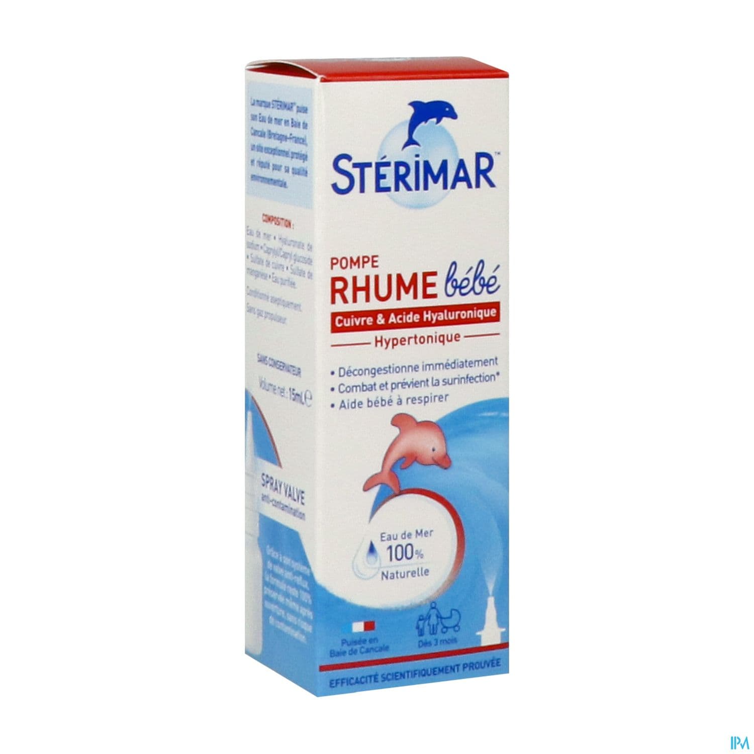 Sterimar Bebe Stop Protect Rhume 15ml — Pharmacie Pharmavance Saint Ouen