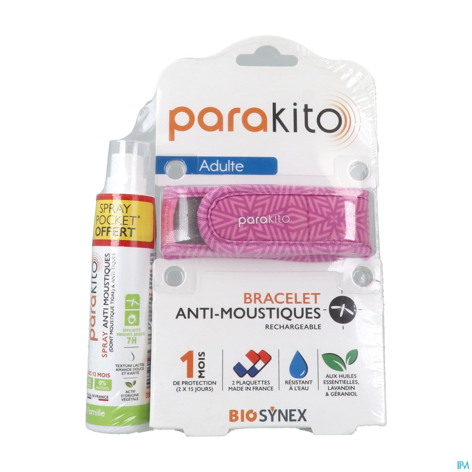 BRACEL PARAKITO AD VIOLET+SPR