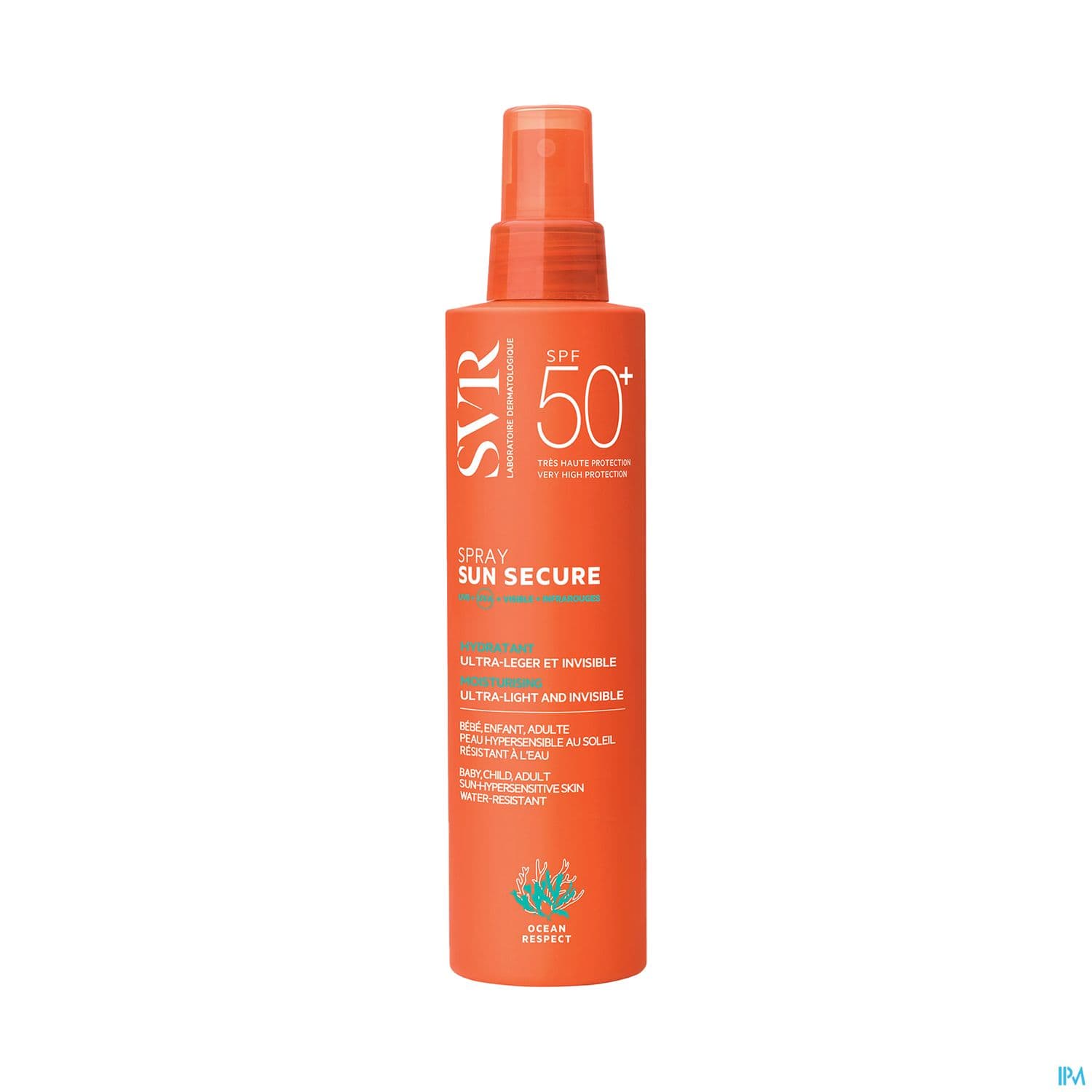 Svr Sun Secure Spray Spf50+ 200ml