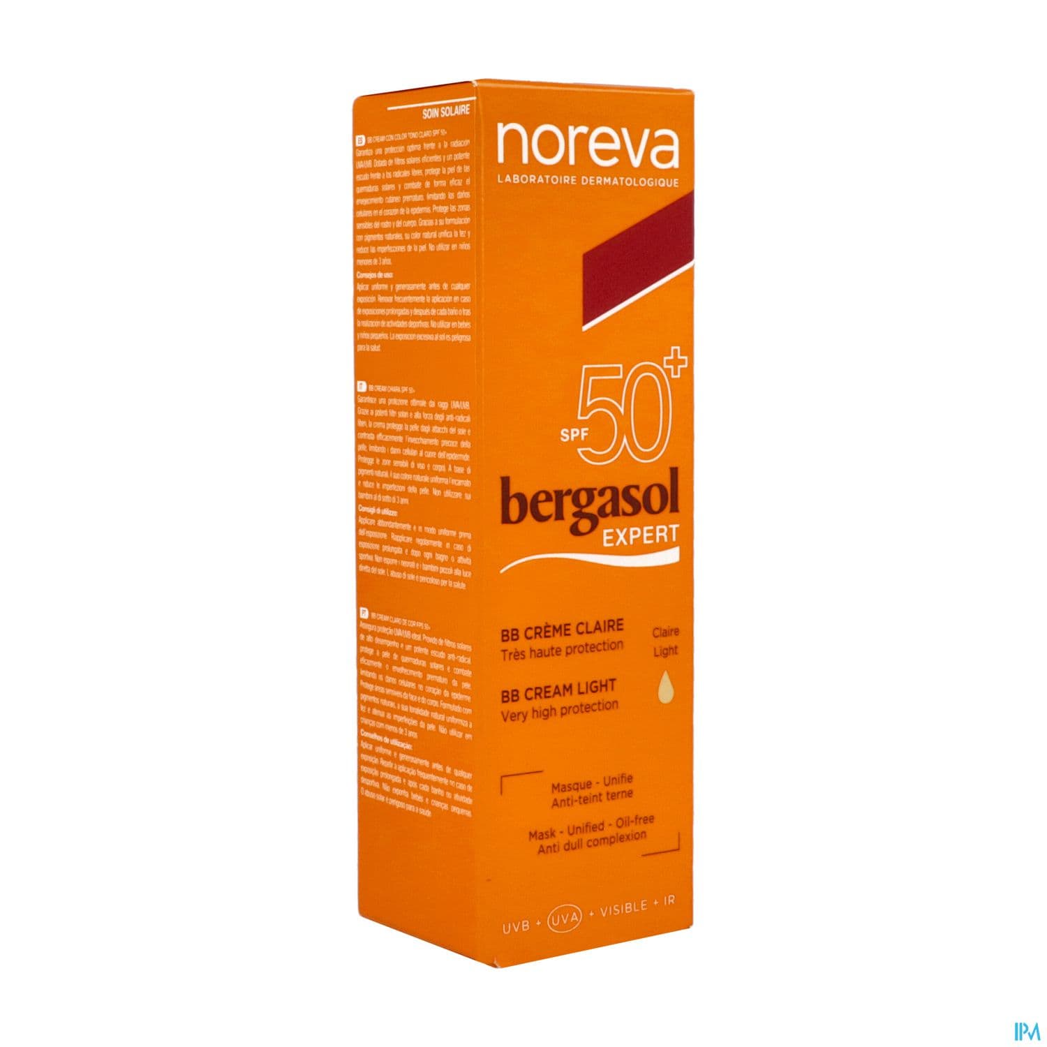 BERGASOL EXP BB CR CL SPF50+ 40ML — Pharmacie du Grand Vitrolles