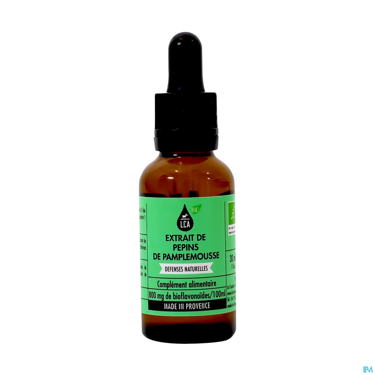 Lca Extrait De Pepins De Pamplemousse Bio 30ml