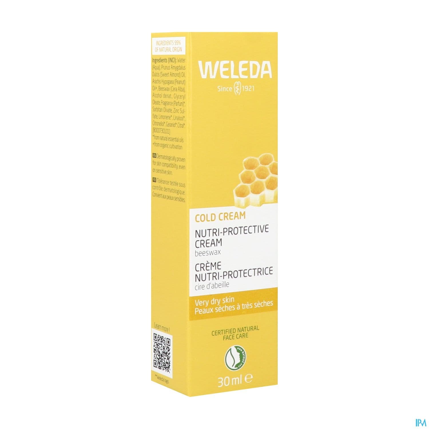 WELEDA COLD CREAM 30ML — Pharmacie Manin