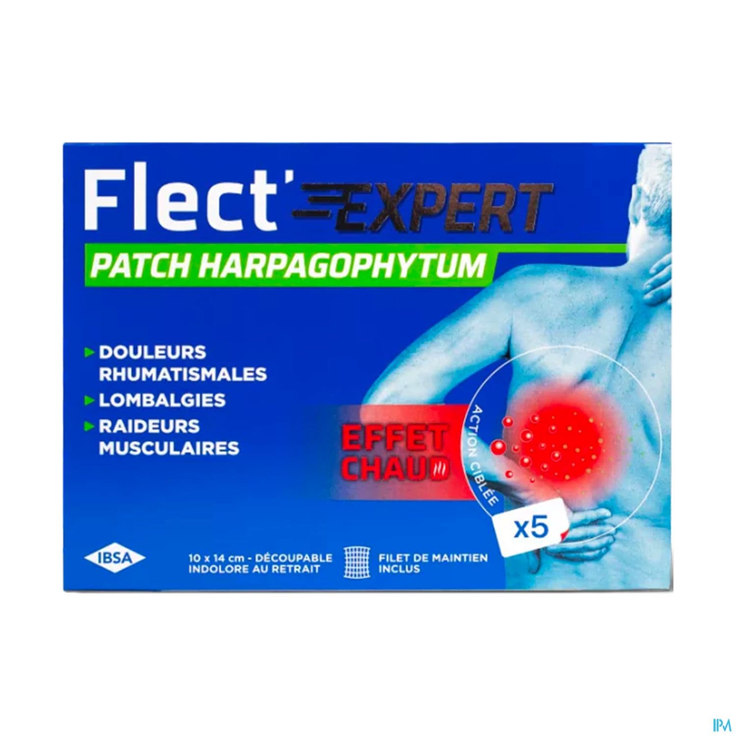 Flect'expert Patch Arnica Menthol Marron D'inde Effet Froid Immediat X5