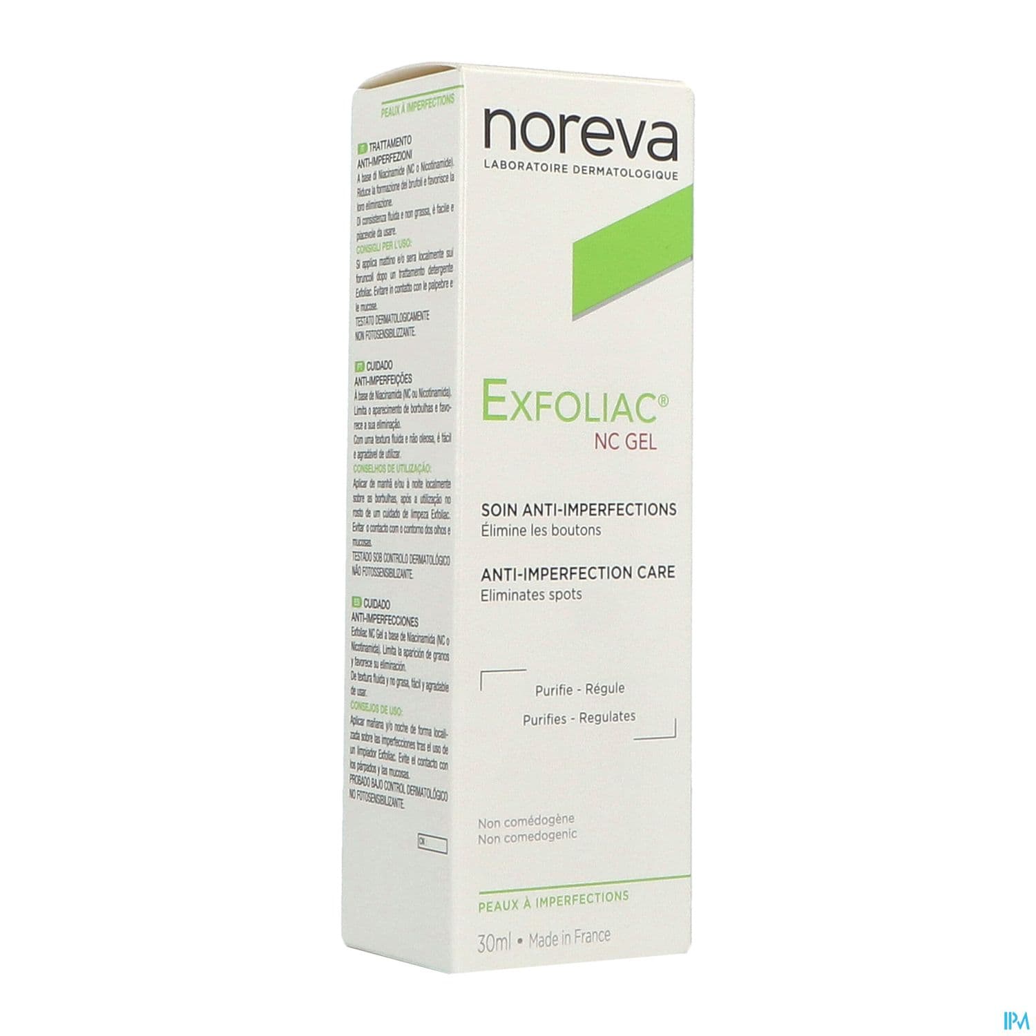 Exfoliac Nc Gel Soin Antiacneique 30ml