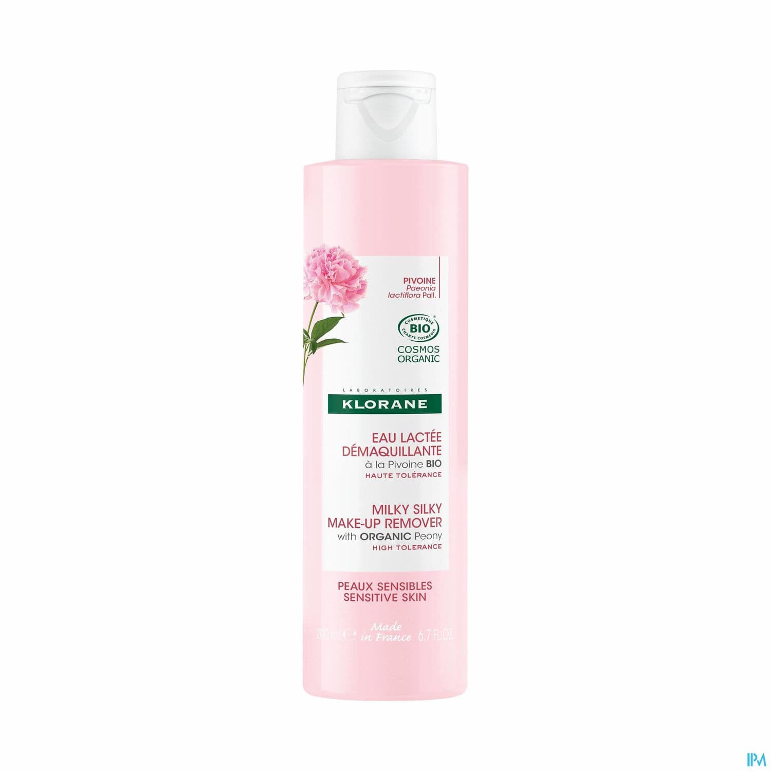 Klorane Eau Lactee Demaquillante A La Pivoine Bio 200ml