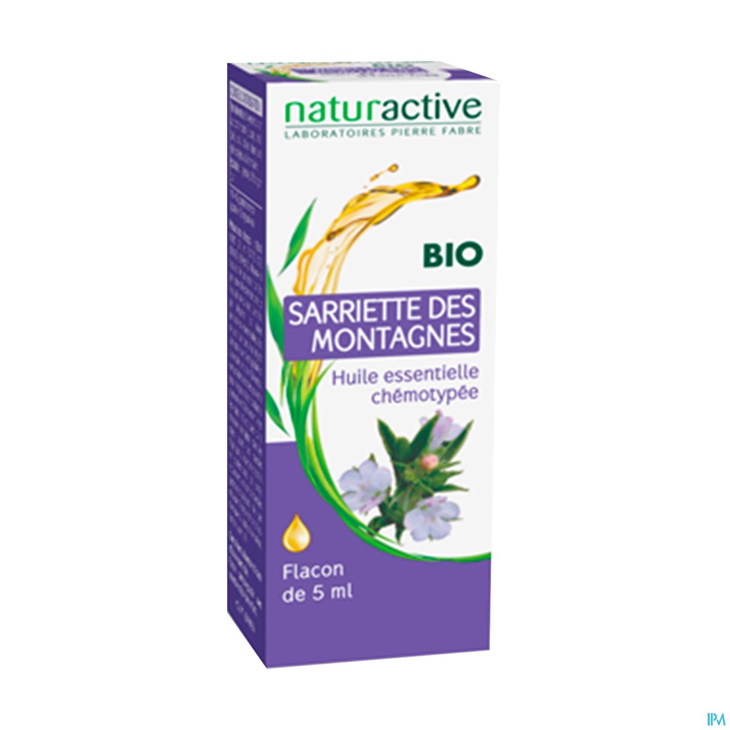 NATURACTIVE SARRIETTE HE BIO5ML — Pharmacie Colonel Fabien