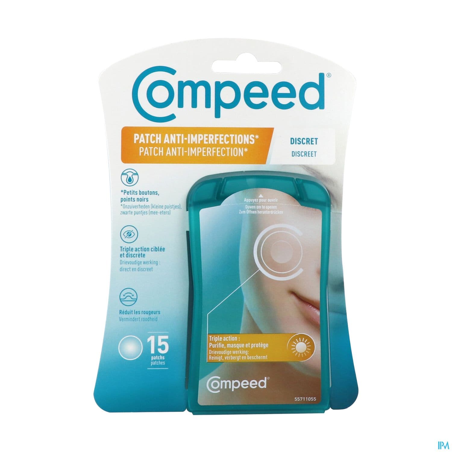 Compeed Patch Antiimperfections Discret Jour 7