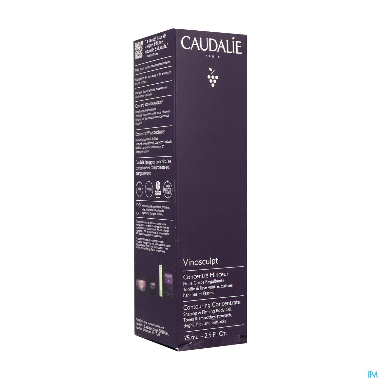 CAUDALIE VINOSCULPT CONC MINC 75ML