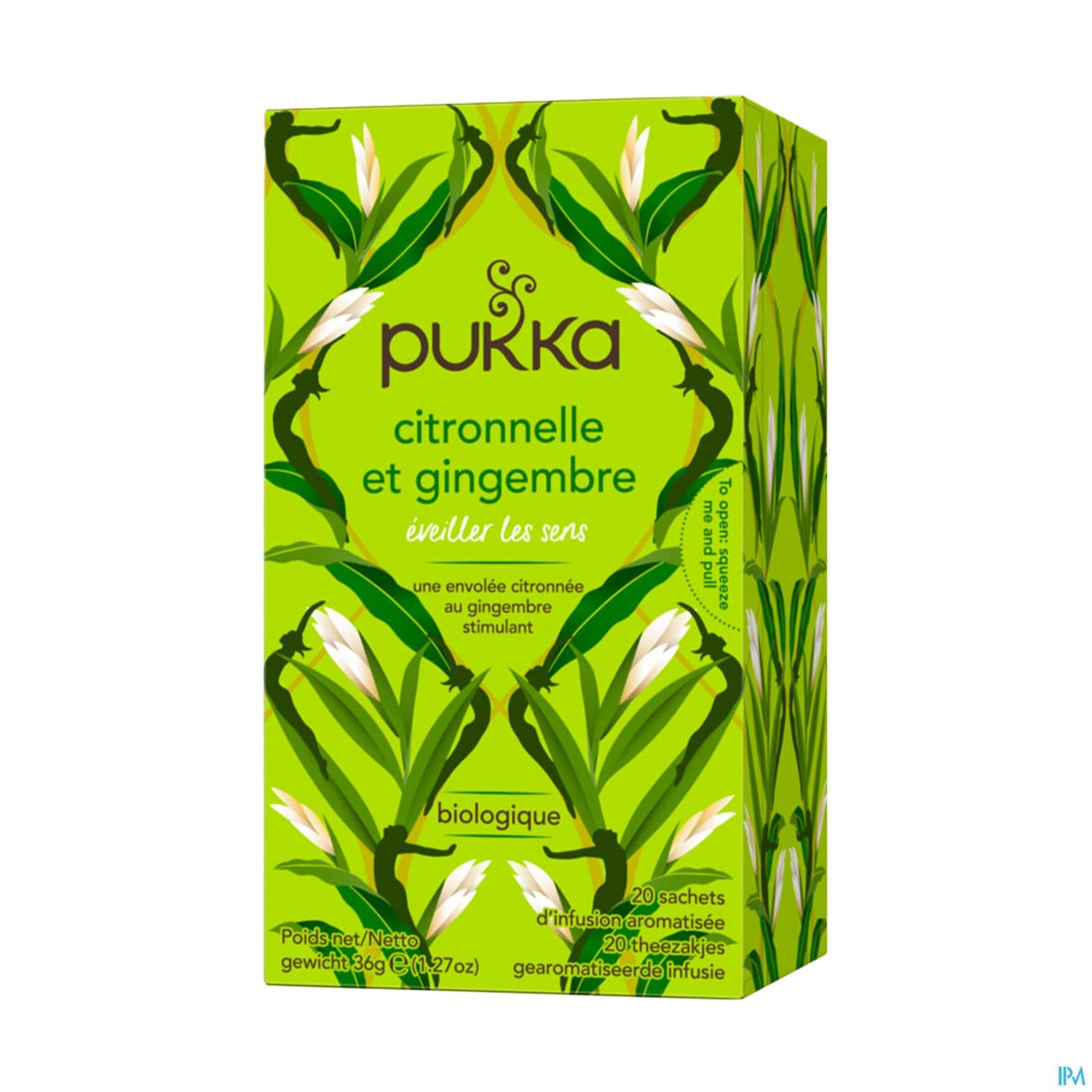 Pukka Infusion Citronnelle Gingembre Bio Infus 20