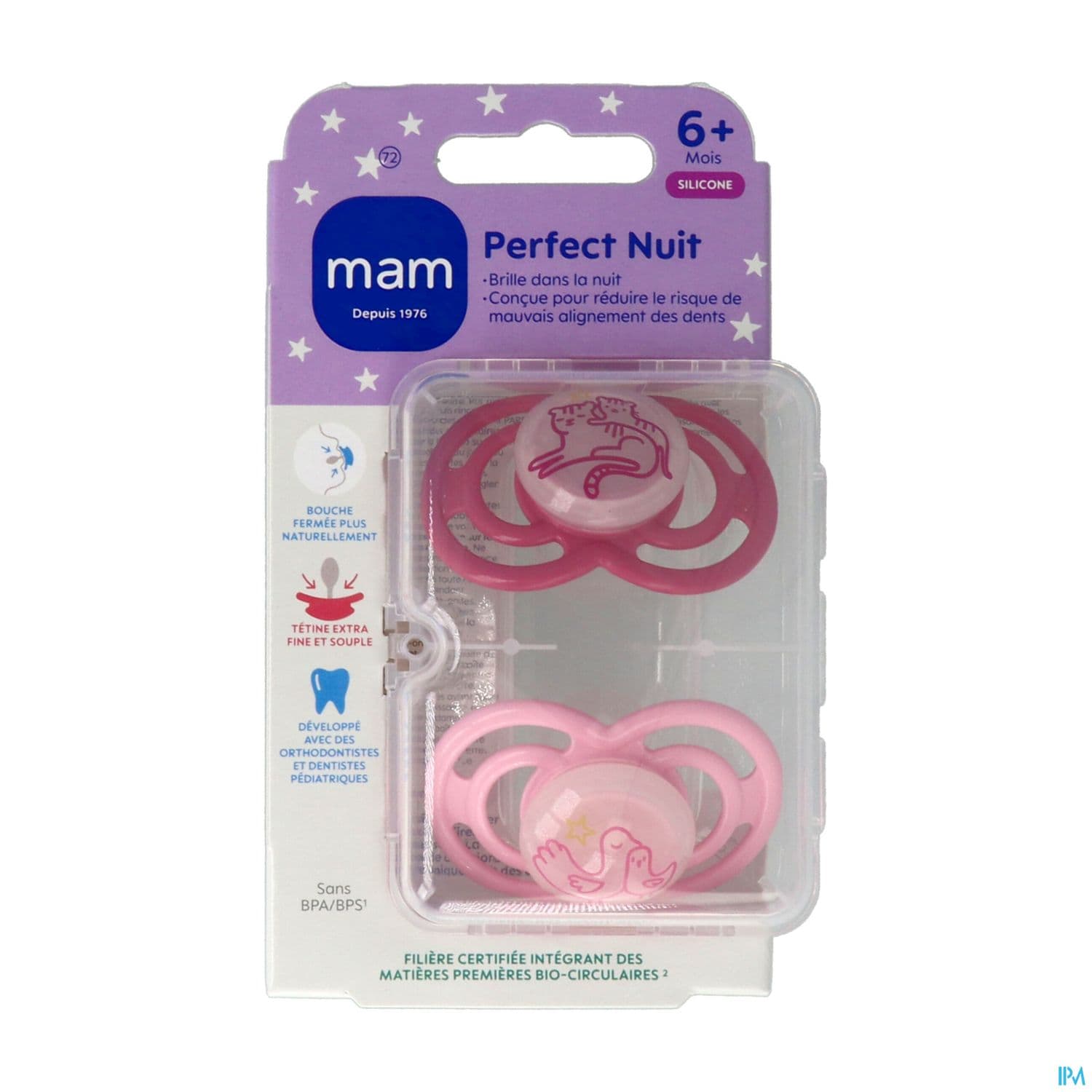 SUCET MAM PERFECT NUIT SIL 6+M X2