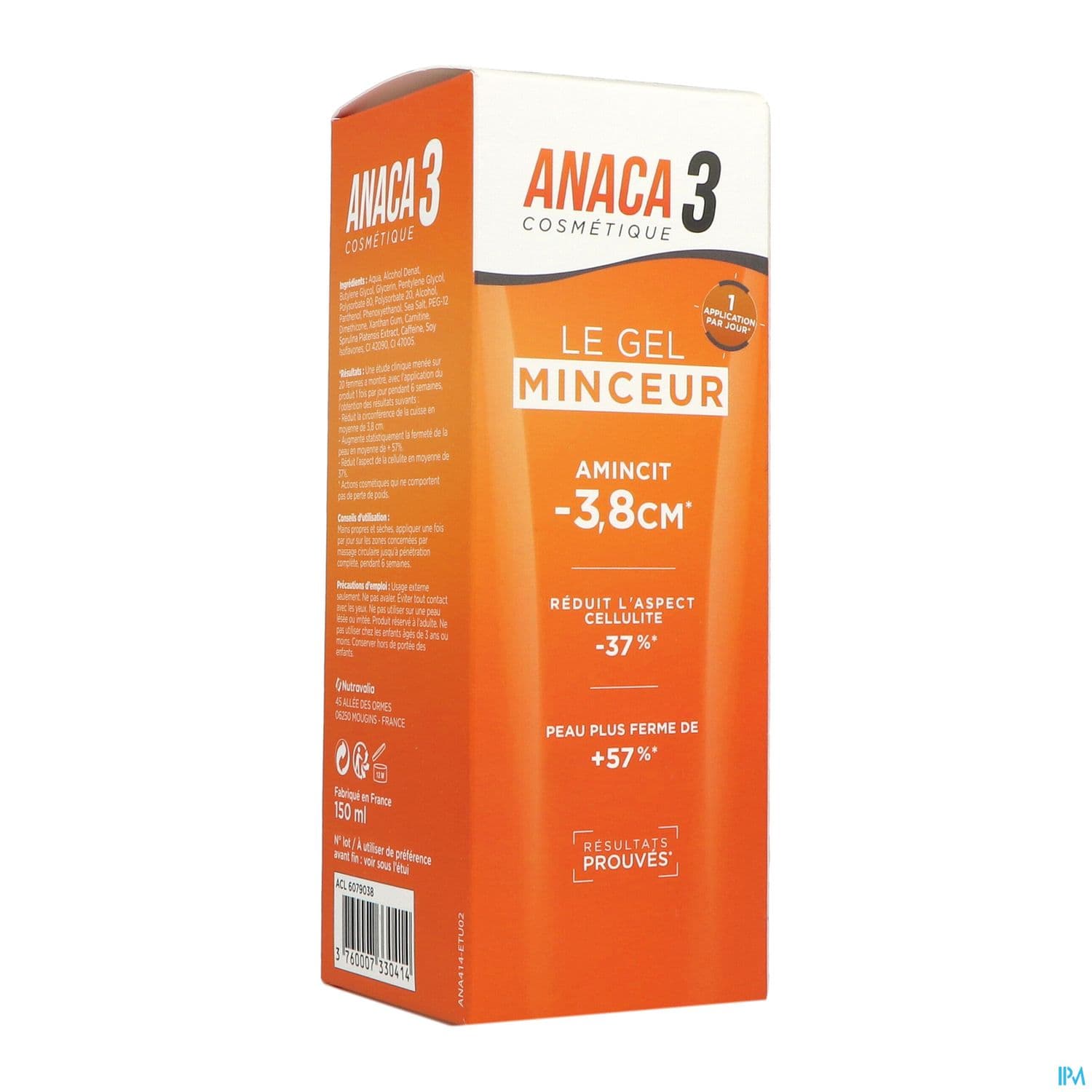 ANACA3 GEL MINCEUR 150ML