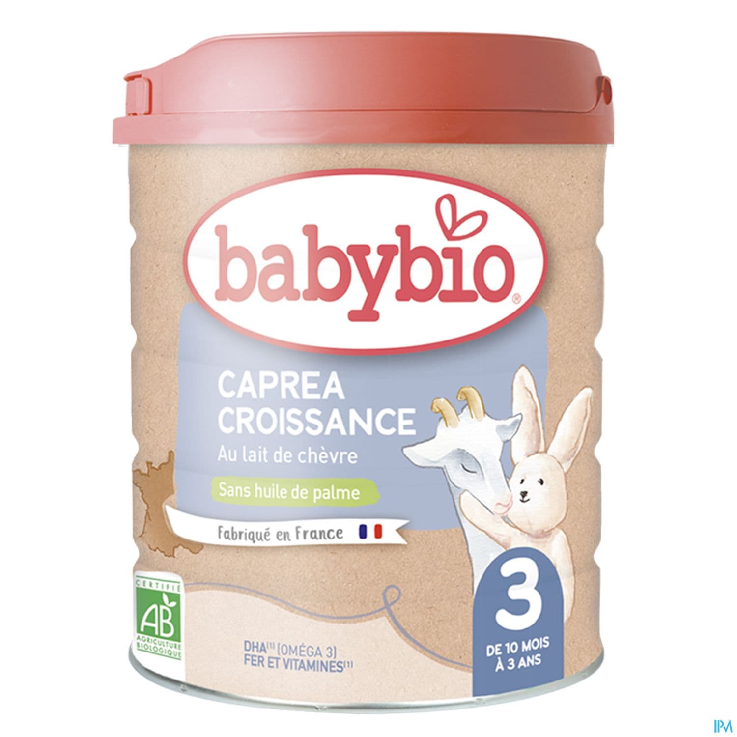 Babybio 3 Caprea Bio Poudre 800g