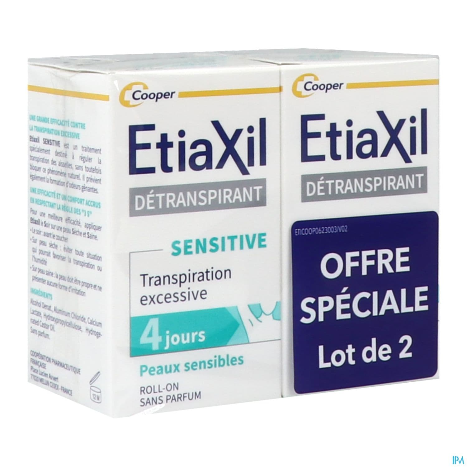 ETIAXIL DETRANSP P/SENS BILLE15ML2