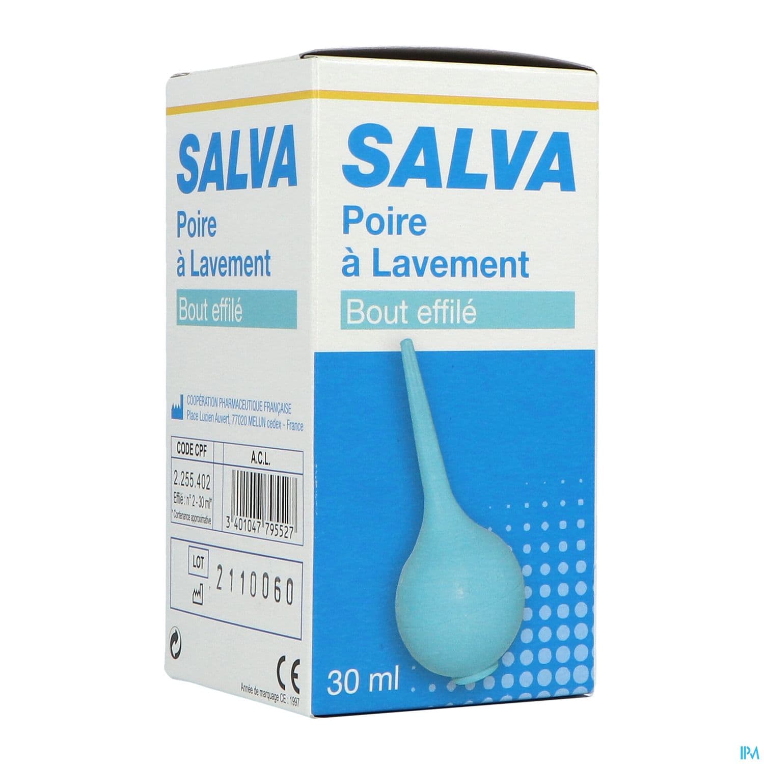 POIRE LAV BOUT EFFIL 30ML SALVA N2