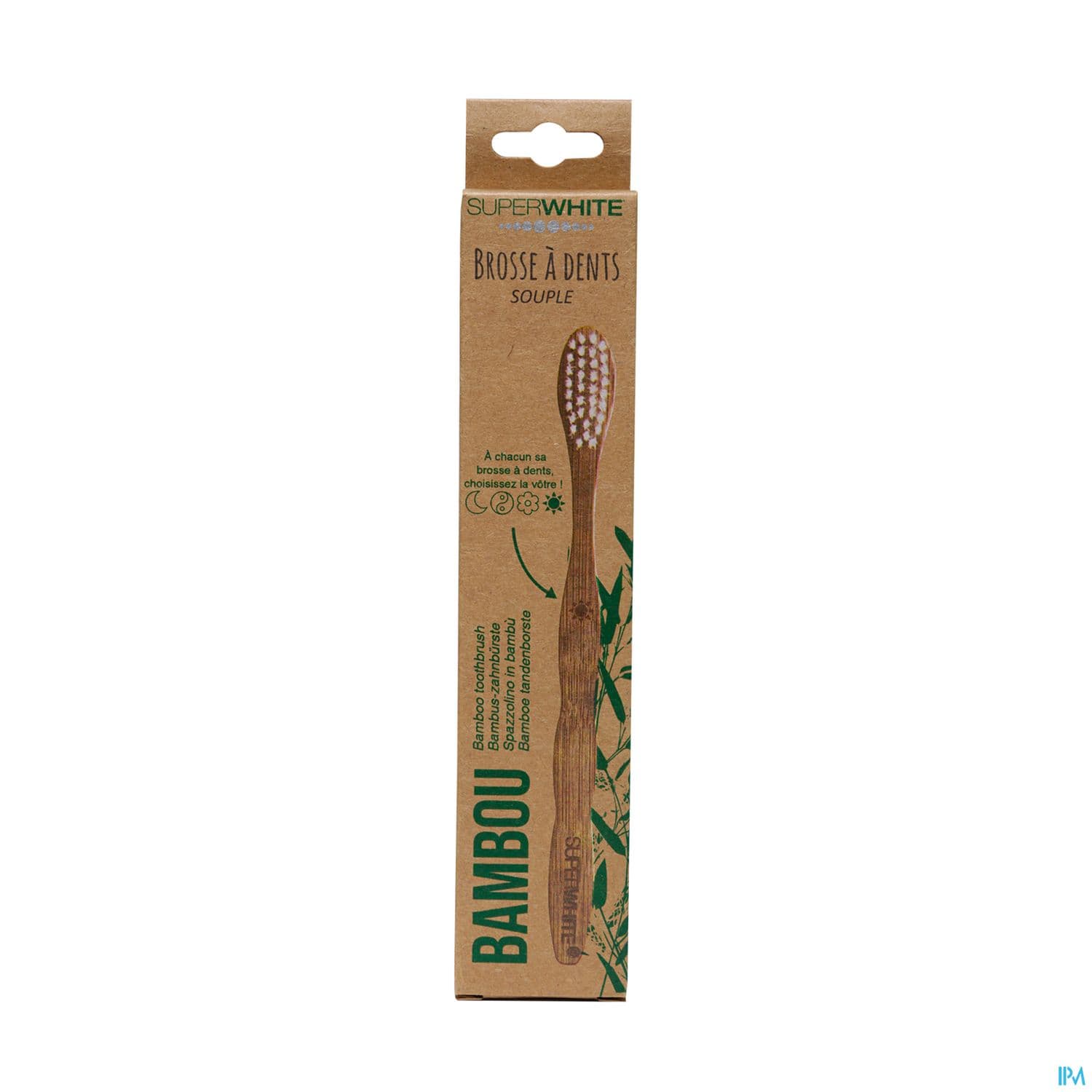 Superwhite Brosse A Dents Bambou Adulte X1