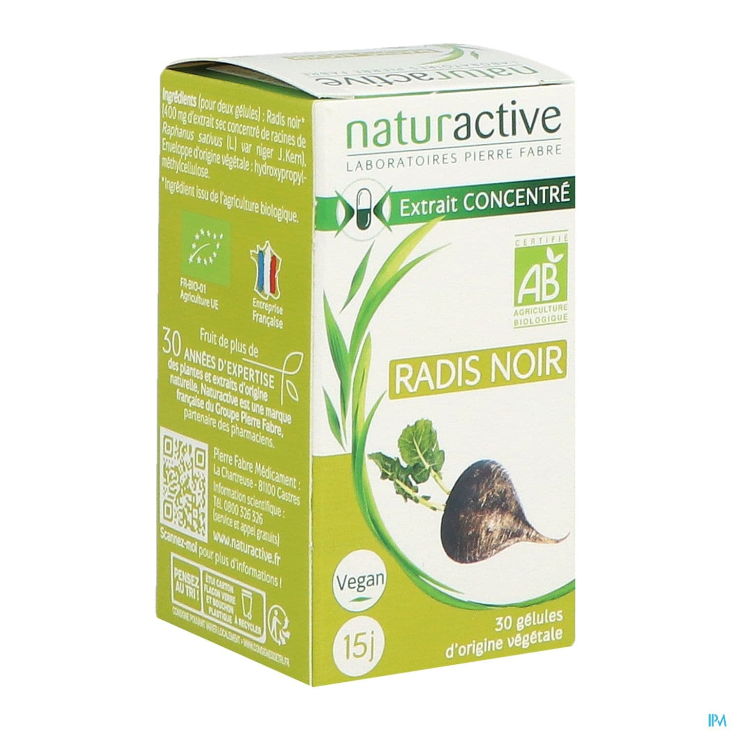 Naturactive Radis Noir Bio Gelule 30