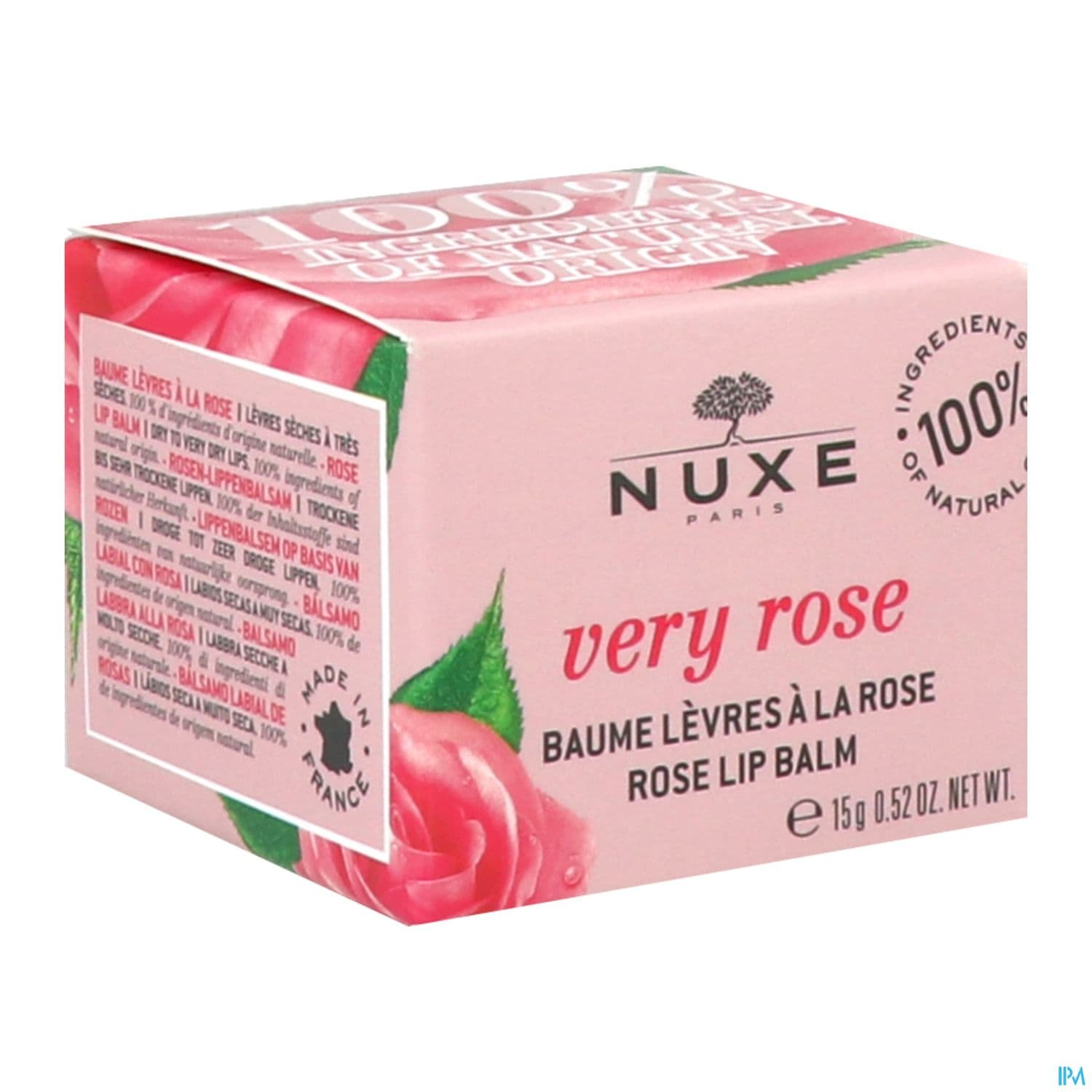 Nuxe Very Rose Baume Levres 15g — Pharmavance Metz