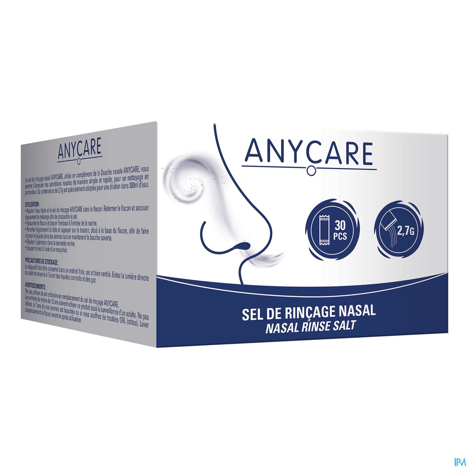 ANYCARE SEL RINCAGE SACH 2,7G 30 — Pharmacie SO OUEST