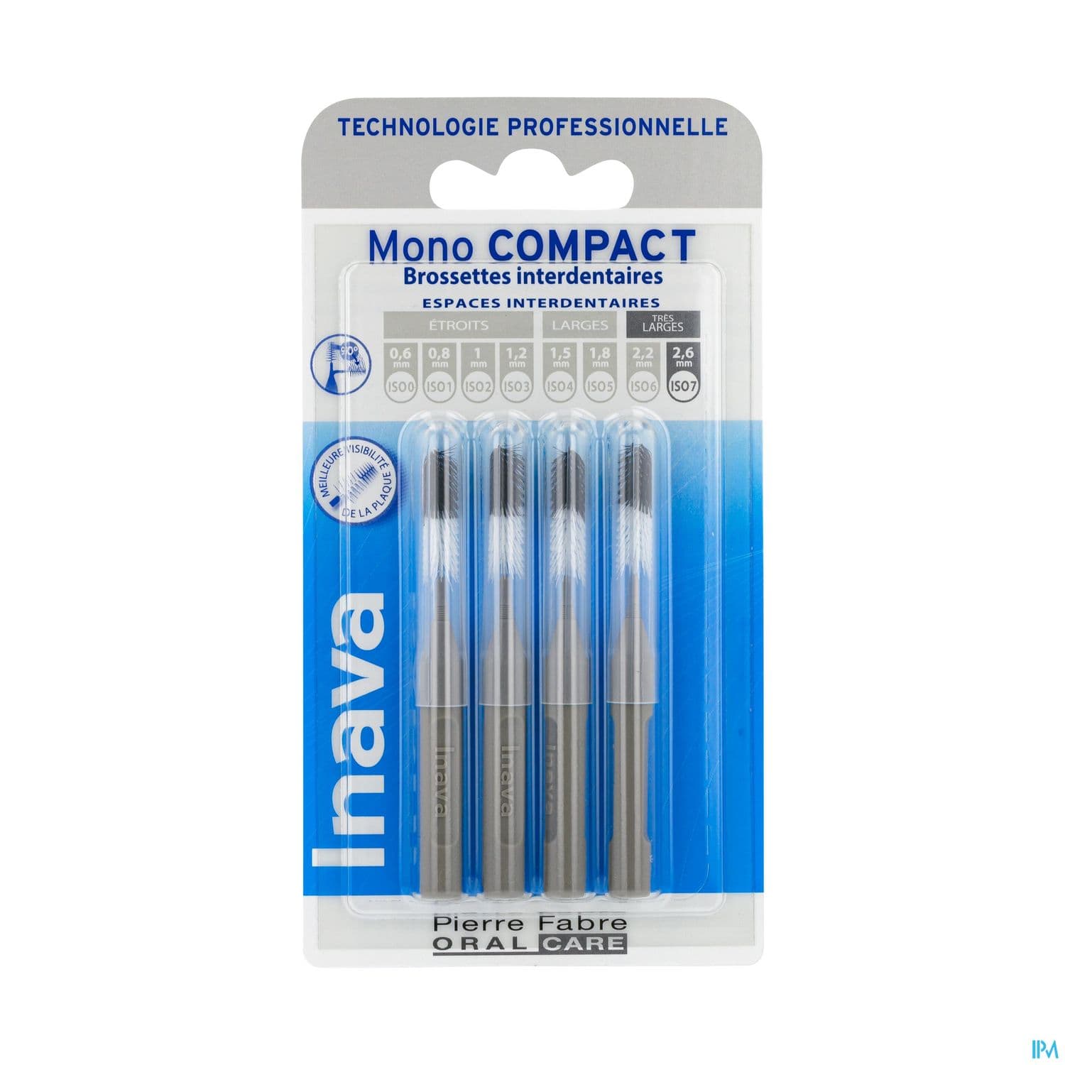 Inava Mono Compact Brossette Grise X4