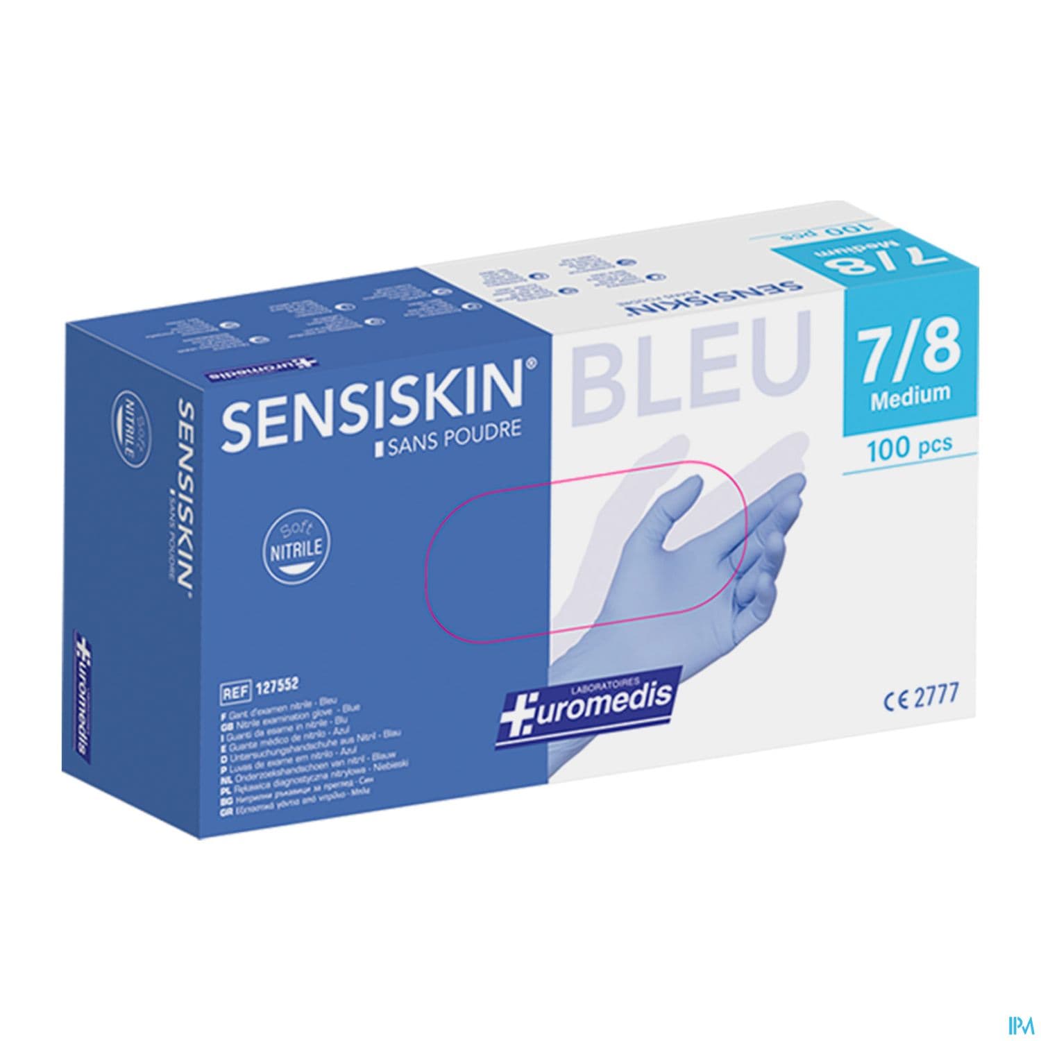 EUROMED GANT SENSISKIN N/PDR M 100
