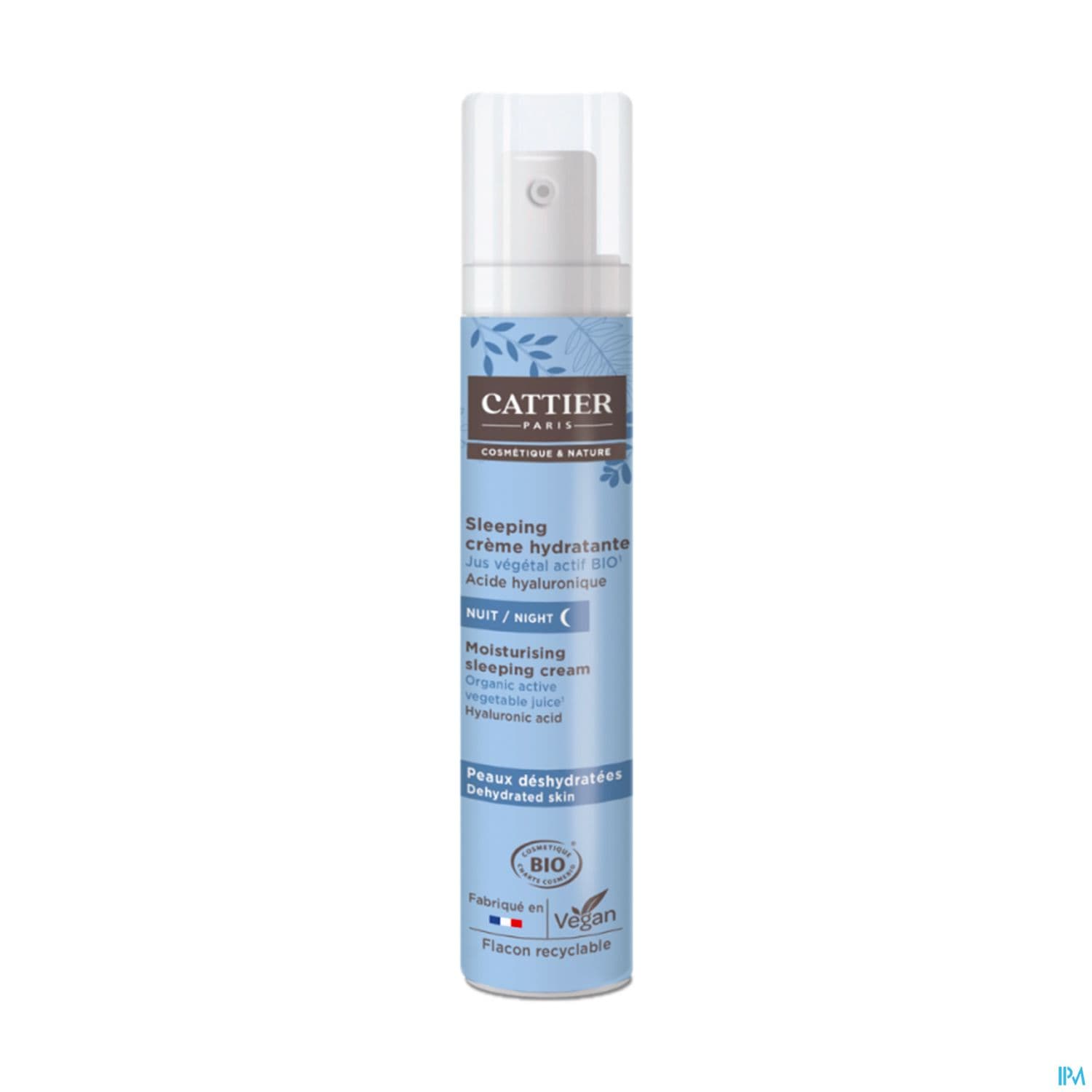 CATTIER SLEEPING CR HYDRA 50ML — Neopharm Pharmacie de la Plaine