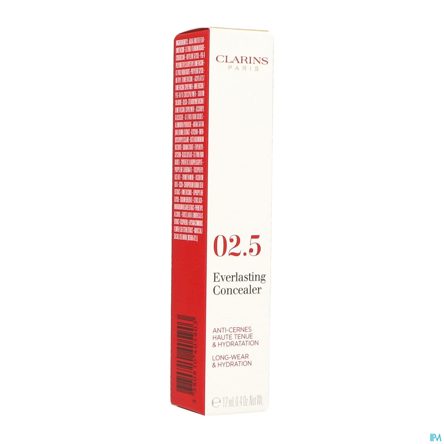 Clarins Everlasting Concealer Anticernes 02.5 Medium 12ml