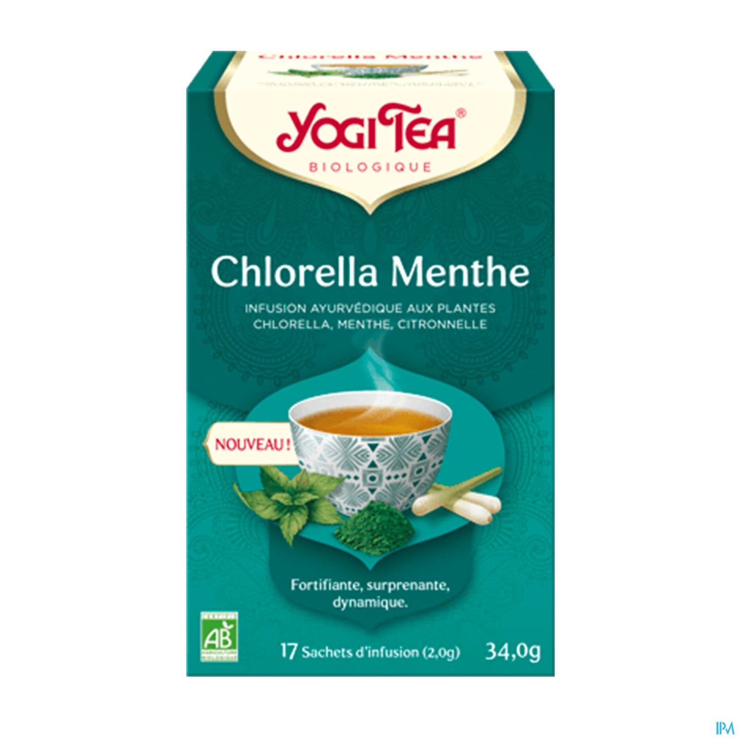 Yogi Tea Chlorella Menthe Bio Infusette 2g 17 — Pharmacie Saint Agricol