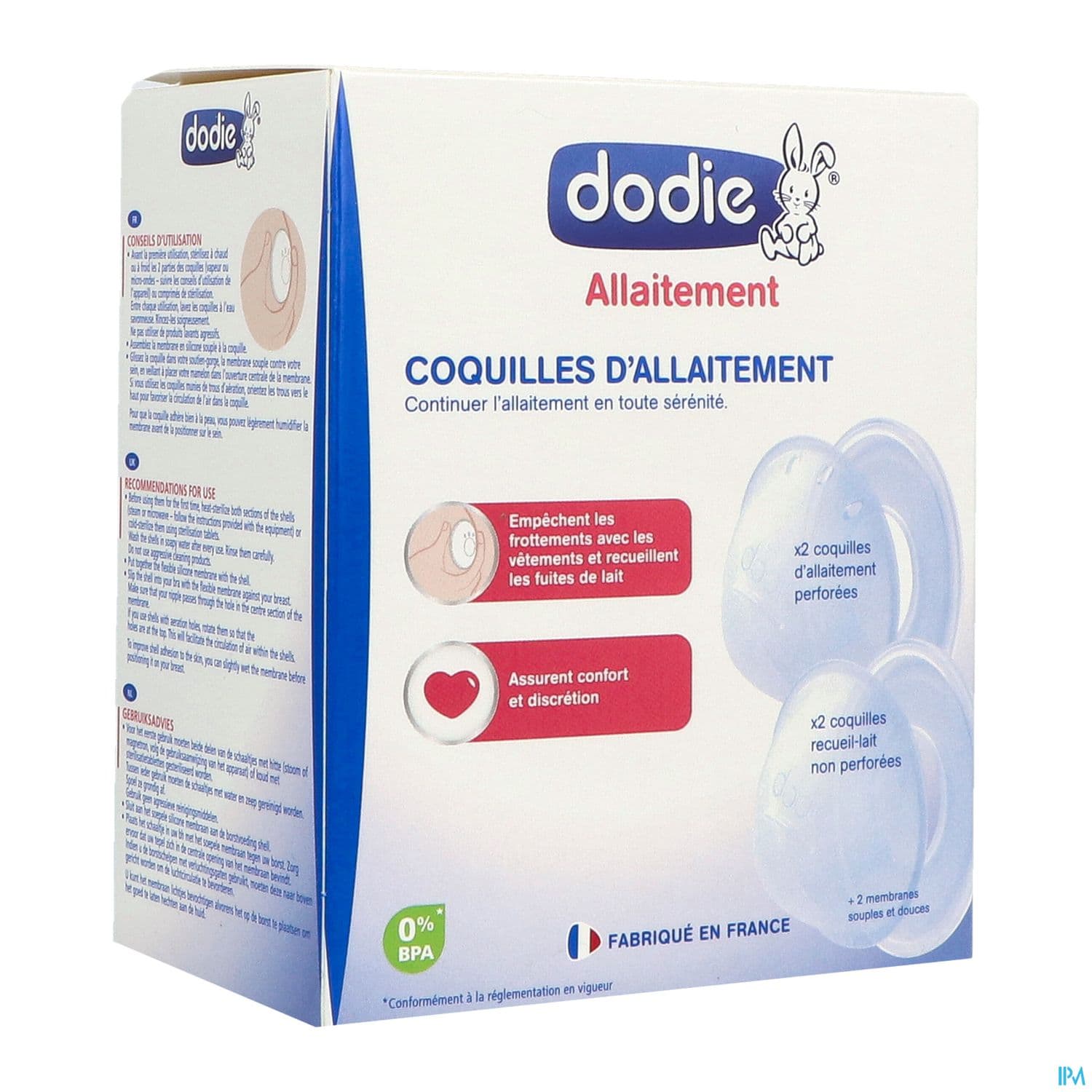 DOD COQUILLE ALLAITEMENT X4