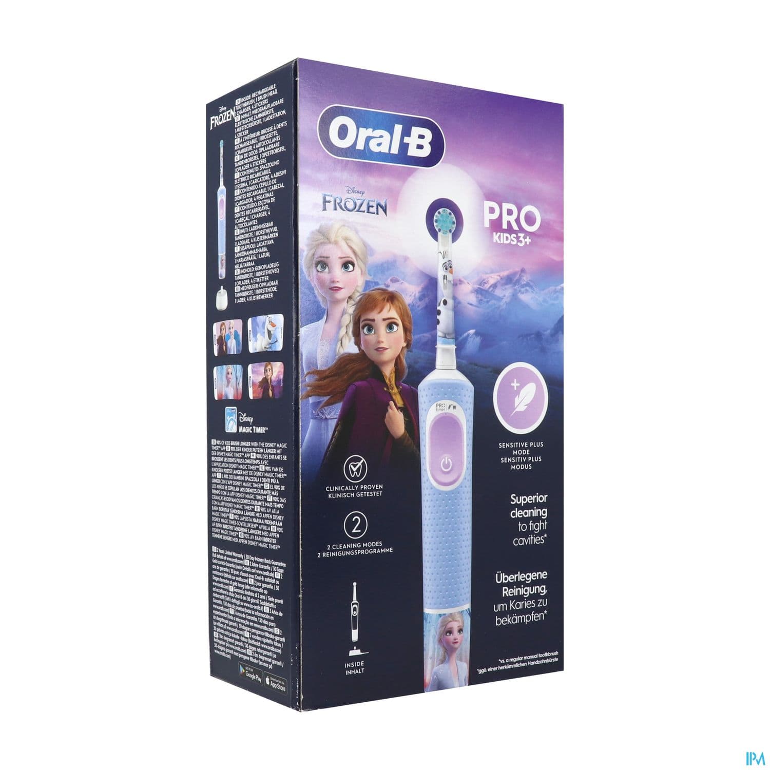 BDEN ORAL-B KIDS 3A+ REINE NEIGE