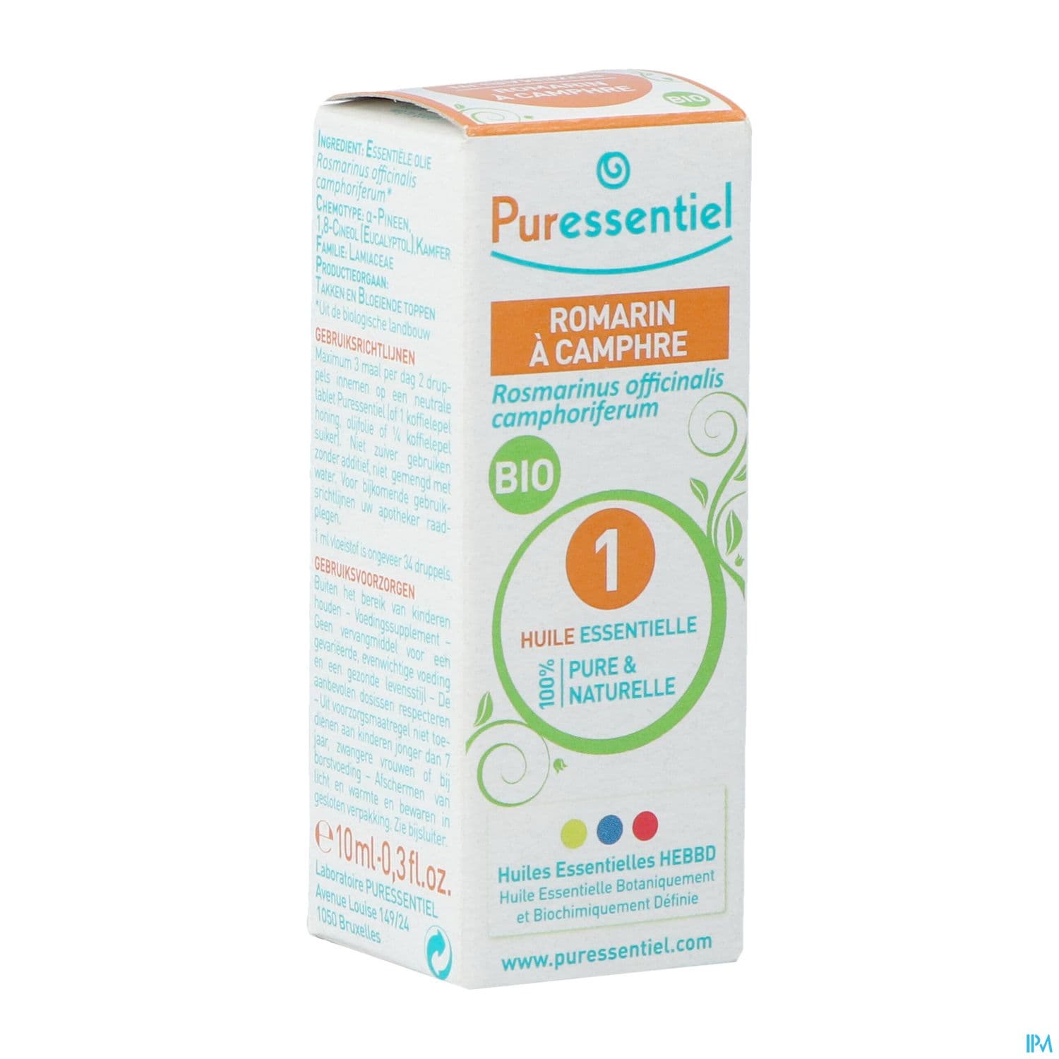 PURESSENTIEL HE BIO ROMAR CAMP10ML