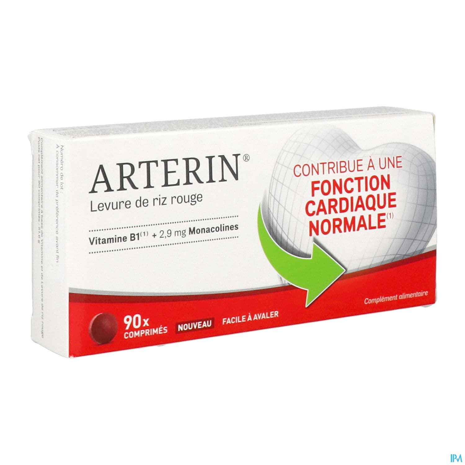 Arterin Levure De Riz Rouge 2mg9 Comprime 90