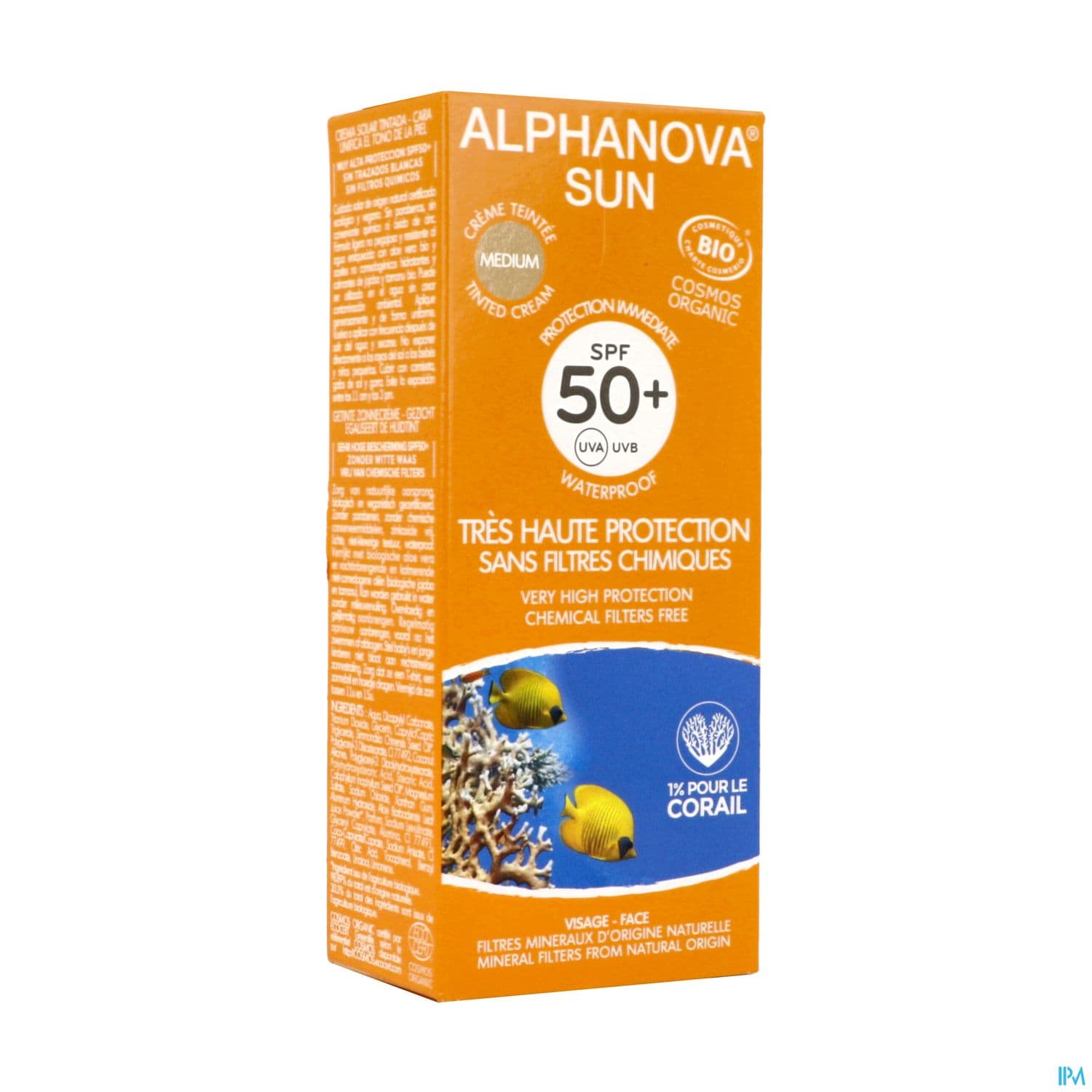 ALPHANOVA SUN CR TEINTE 50+ 50G — Grande Pharmacie de la Station - Apothical