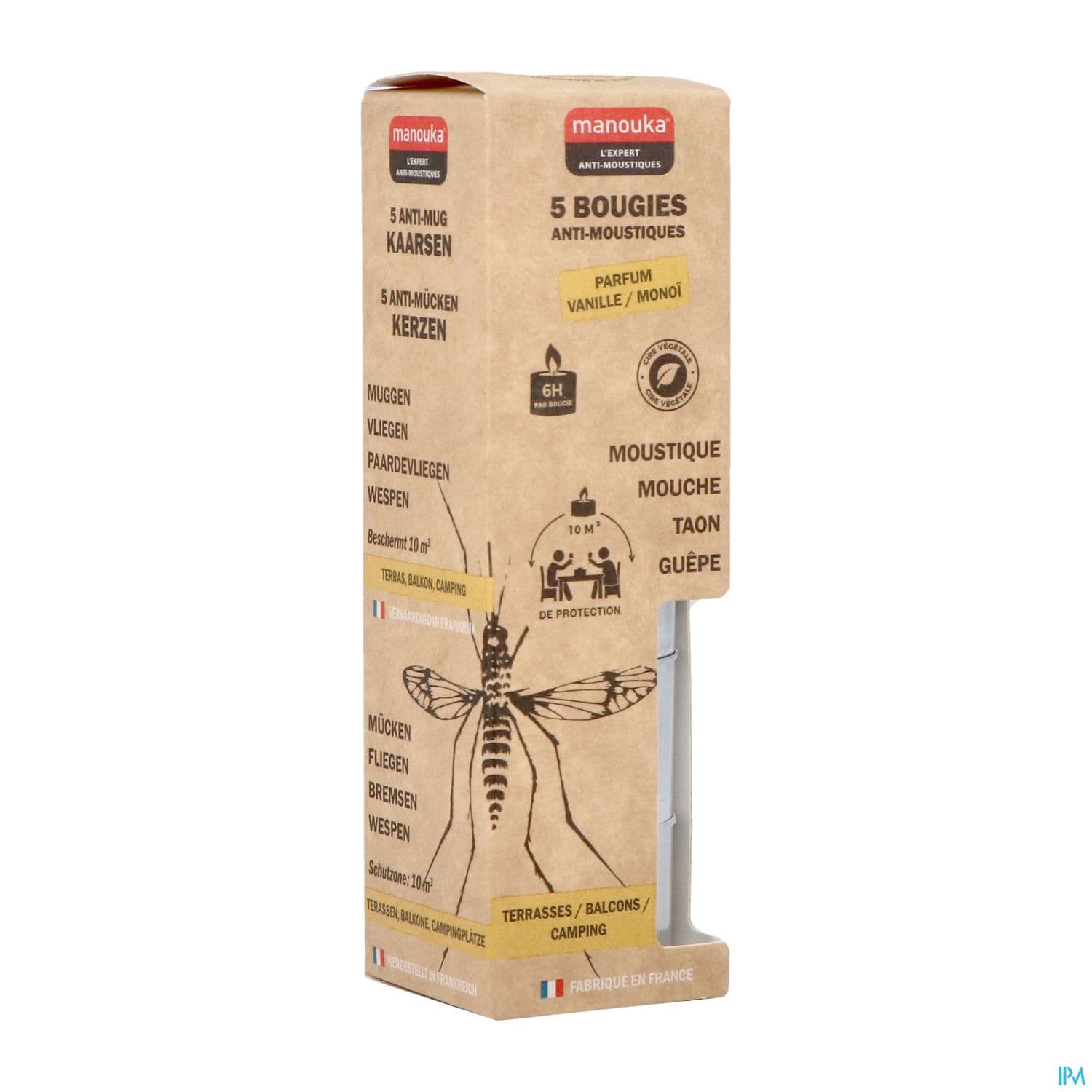 MANOUKA BOUGIE A/MOUSTIC X5