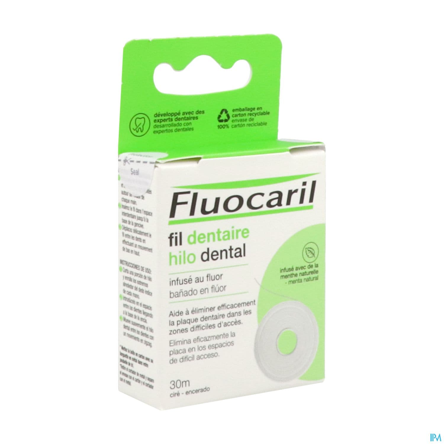 Fluocaril Fil Dentaire Infuse Au Fluor 30m