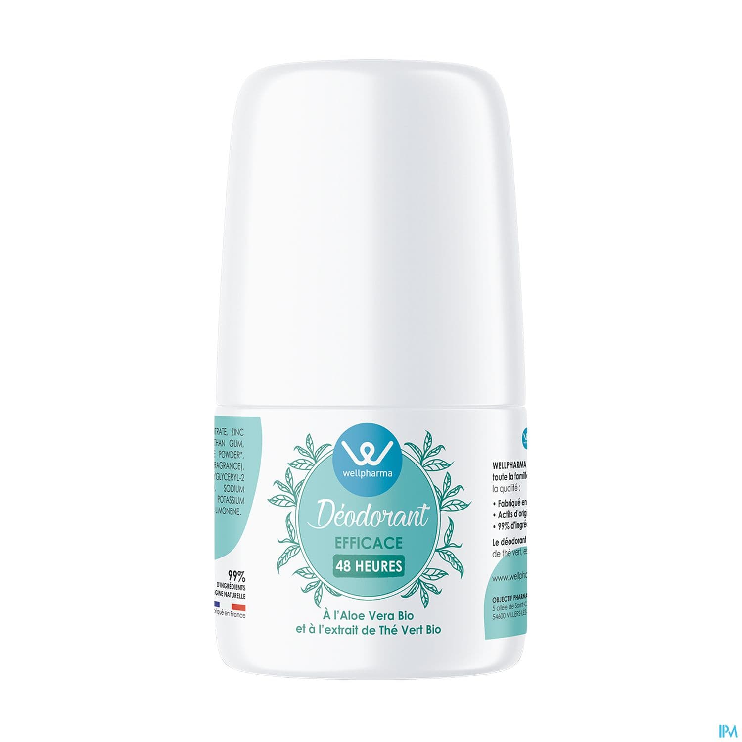 WELLPHARMA DEODORANT MIXTE 50ML
