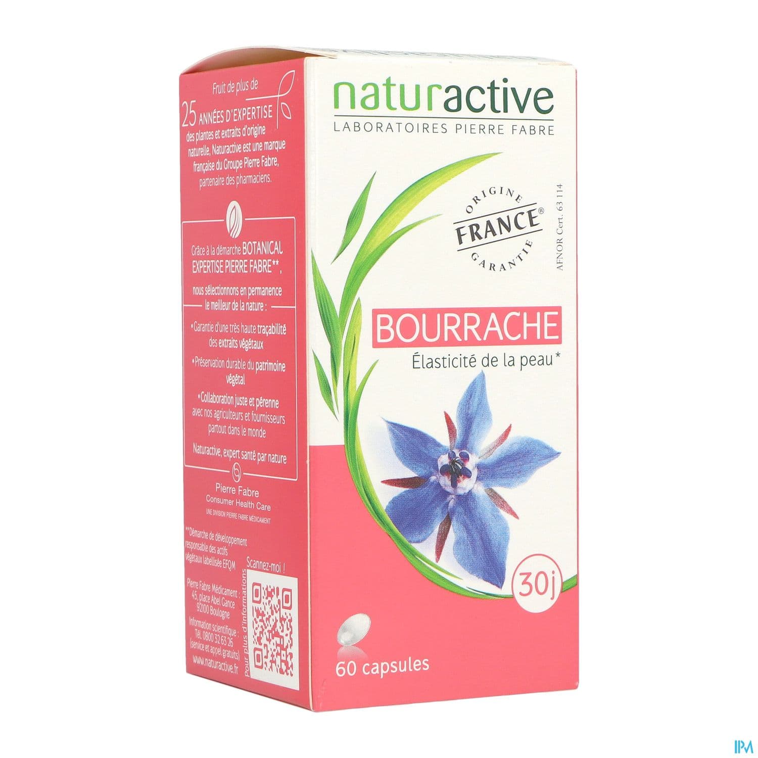 Naturactive Huile De Bourrache Capsule 60