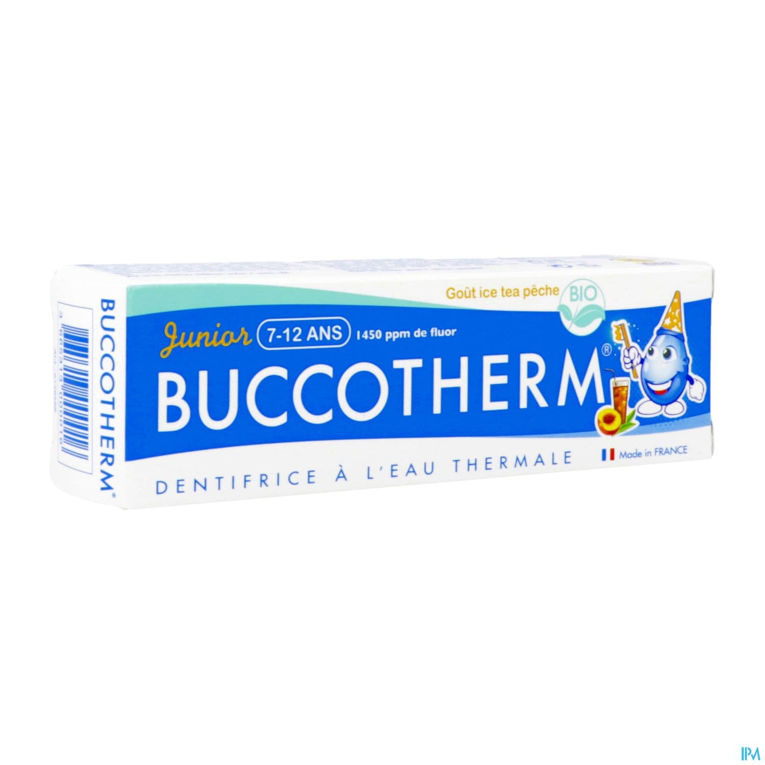 Buccotherm 7/12ans Dentifrice Ice Tea Bio 50ml — Pharmacie Villenave Rocade