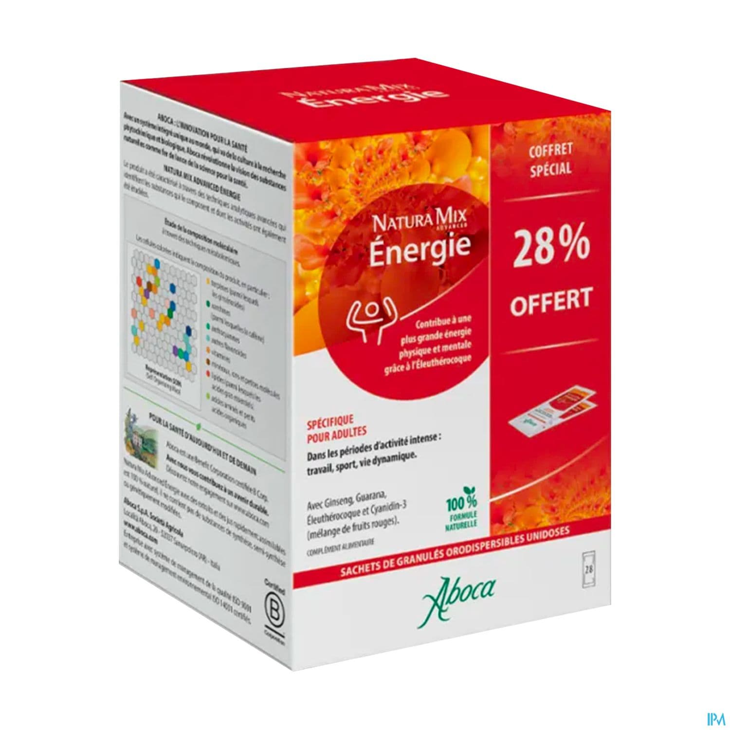 Aboca Natura Mix Advanced Energie Sachet Orodispersible 28