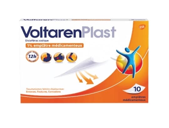 VOLTARENPLAST 1% EMPLATRE 10 — Pharmacie Chartreuse