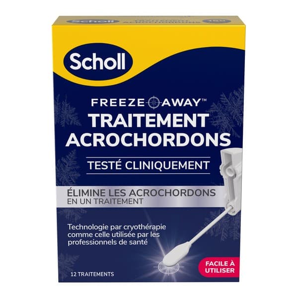 SCHOLL ACROCHORDON FREEZE AWAY — Pharmacie Chartreuse
