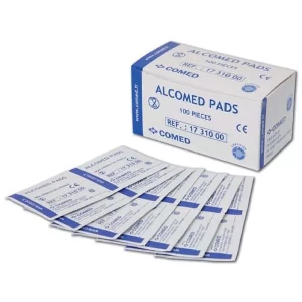 Comed Tampon Alcomed Sachet 100