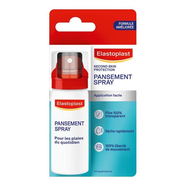 ELASTOPLAST PANSEMENT SPRAY 40ML — Pharmacie Pharmagreen Boucicaut
