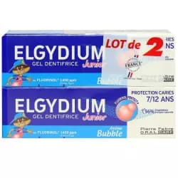 Elgydium Junior Bubble Dentifrice 50ml X2 — Pharmacie Pharmavance Escudier