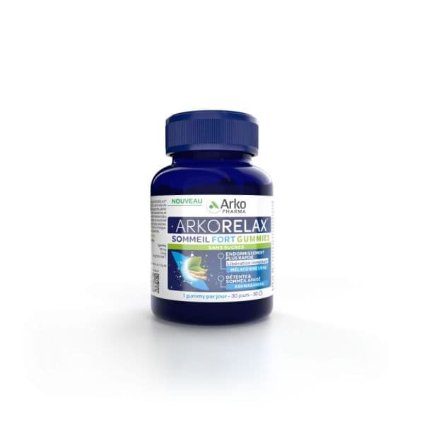 ARKORELAX SOMMEIL FORT GUMMIES 30 — Pharmacie des 7 Chemins
