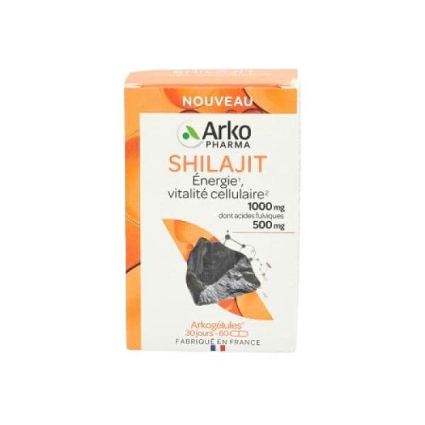 ARKOGELULES SHILAJIT GELUL 60 — Pharmacie Franklin ELSIE